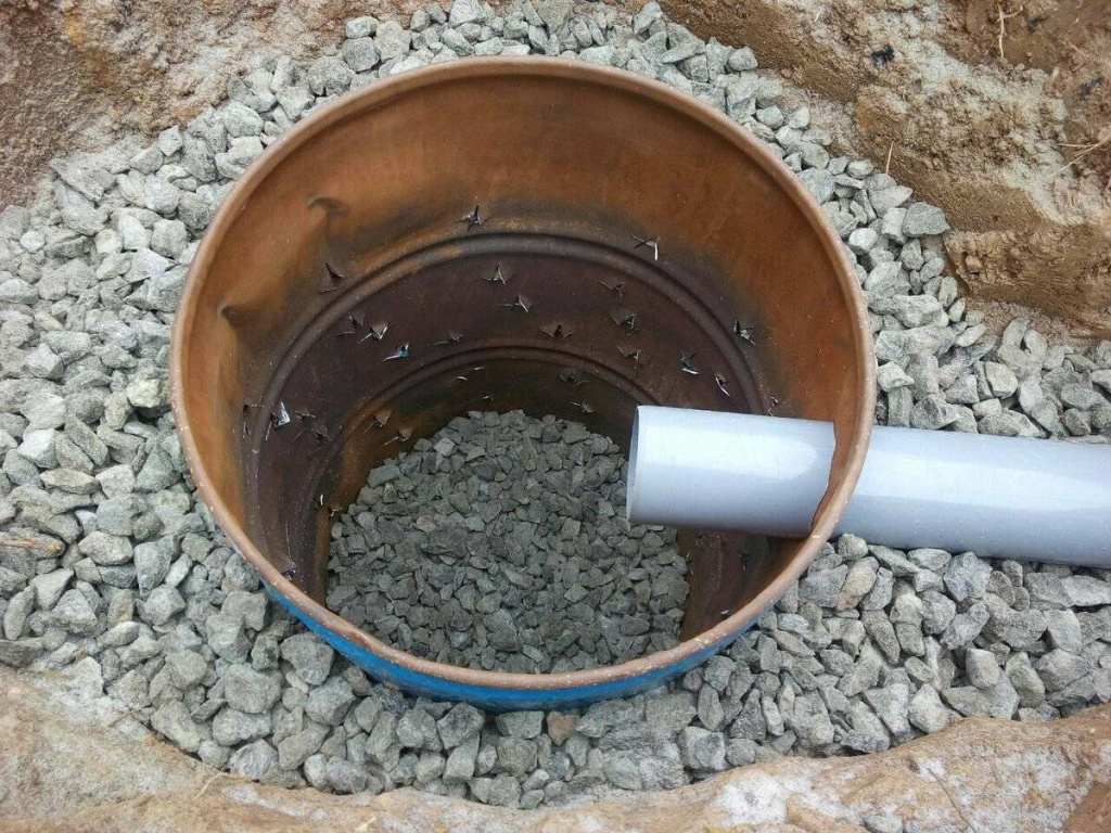 Щебень для септика,фото